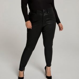 NWT Good American Good Legs Coated Jeans sz 22